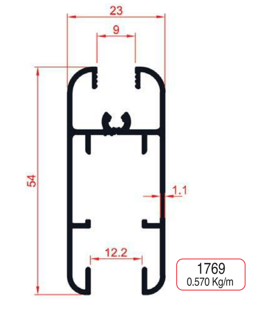 Top and Bottom Connection Profiles - Görsel 1